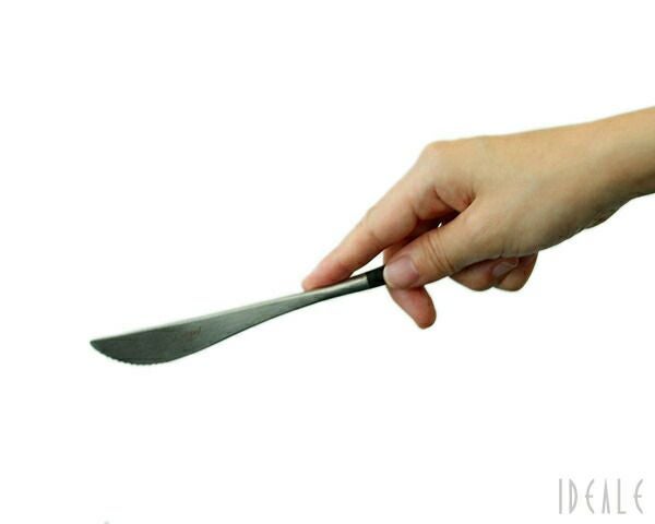 クチポール（Cutipol） ゴア/GOA ステーキナイフ ブラック