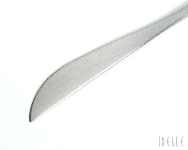 クチポール（Cutipol） ムーンマット/MOON MATT ディナーナイフ シルバー