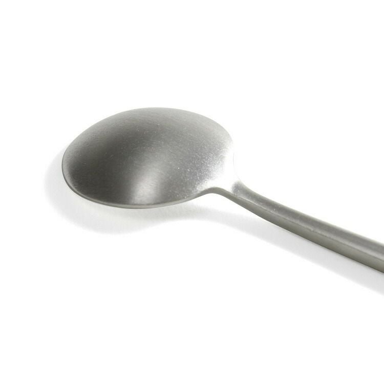 クチポール（Cutipol） ムーンマット/MOON MATT ロングドリンクスプーン シルバー