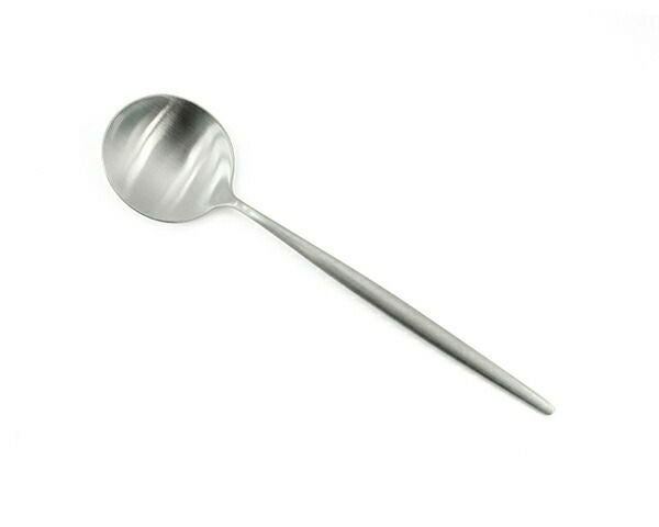 クチポール（Cutipol） ムーンマット/MOON MATT デザート3点＆カトラリーレスト1点 シルバー