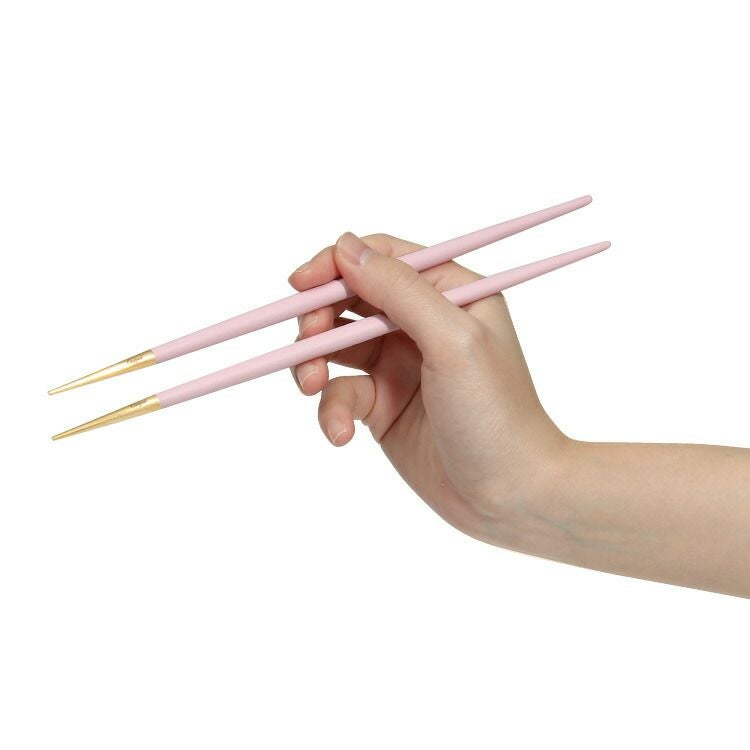 クチポール（Cutipol） ゴア/GOA 箸 + 箸置きセット ピンクマットゴールド