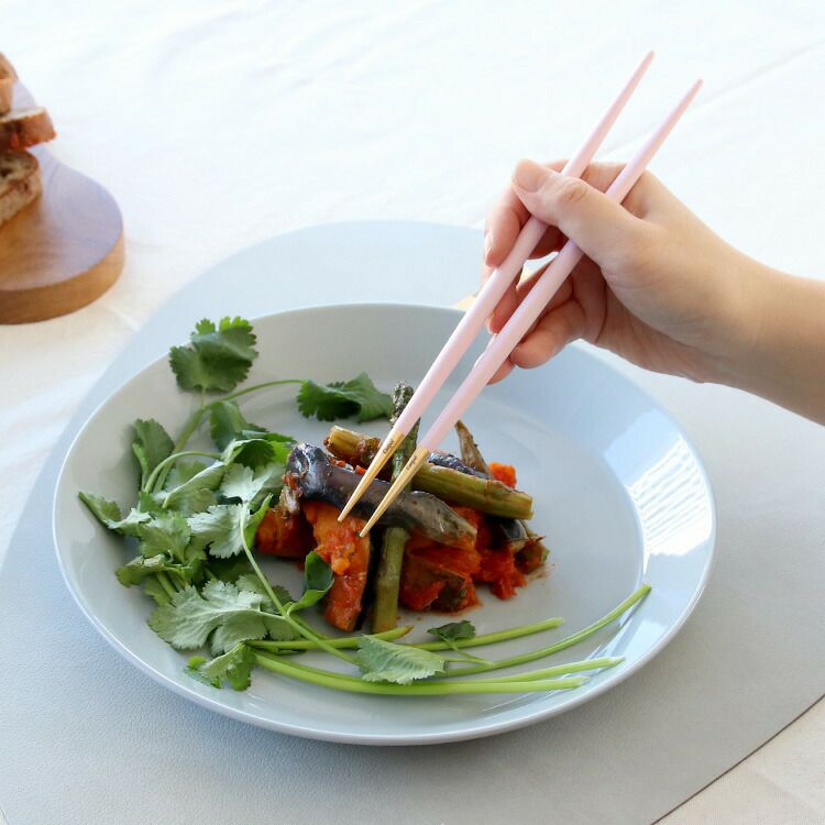 クチポール（Cutipol） ゴア/GOA 箸 + 箸置きセット ピンクマットゴールド