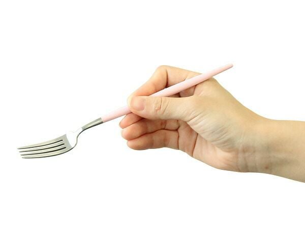 クチポール（Cutipol） ゴア/GOA デザートフォーク ピンク