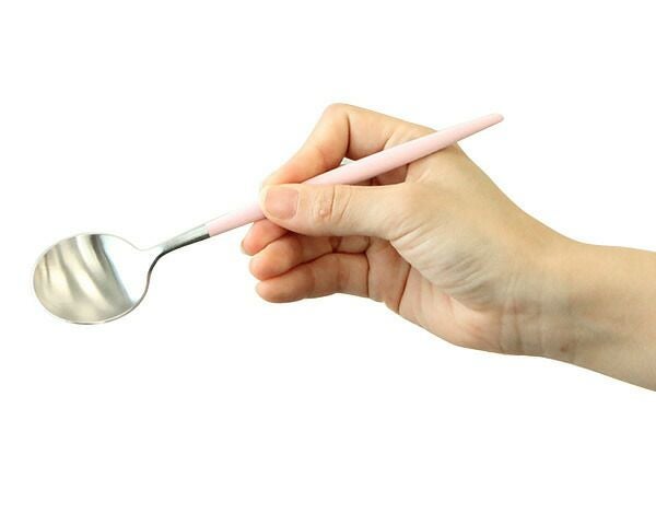 クチポール（Cutipol） ゴア/GOA デザートスプーン ピンク