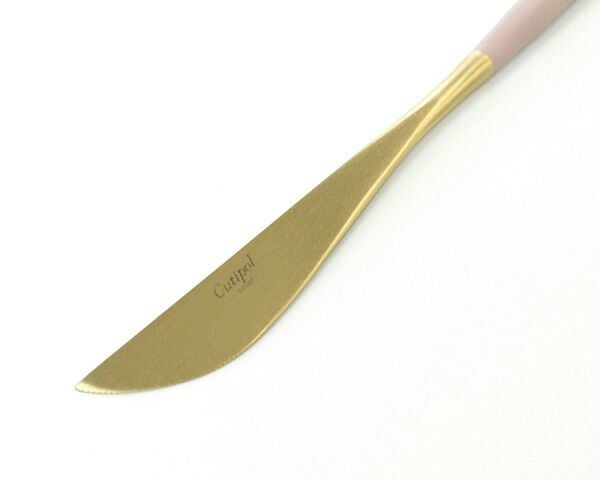 クチポール（Cutipol） ゴア/GOA ディナー/テーブルナイフ ピンクマットゴールド