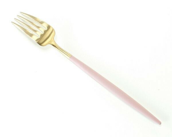 クチポール（Cutipol） ゴア/GOA ディナー/テーブルフォーク ピンクマットゴールド