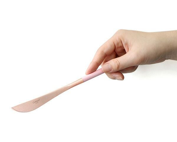 クチポール（Cutipol） ゴア/GOA ディナー/テーブルナイフ ピンクマットローズゴールド