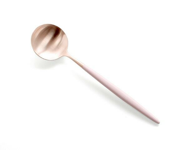 クチポール（Cutipol） ゴア/GOA ディナー/テーブルスプーン ピンクマットローズゴールド