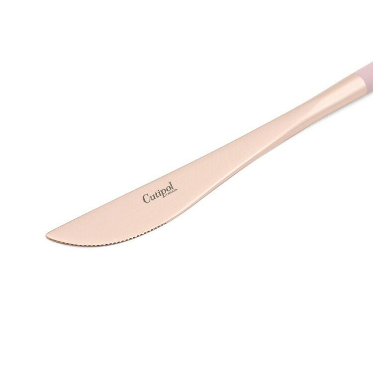 クチポール（Cutipol） ゴア/GOA デザートナイフ ピンクマットローズゴールド