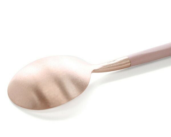 クチポール（Cutipol） ゴア/GOA コーヒー/ティー スプーン ピンクマットローズゴールド