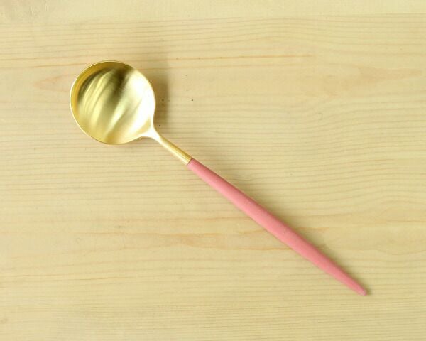 クチポール（Cutipol） ゴア/GOA ディナースプーン レッドマットゴールド