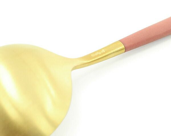 クチポール（Cutipol） ゴア/GOA ディナースプーン レッドマットゴールド