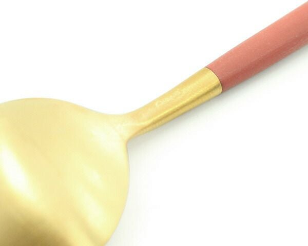 クチポール（Cutipol） ゴア/GOA コーヒー/ティー スプーン レッドマットゴールド