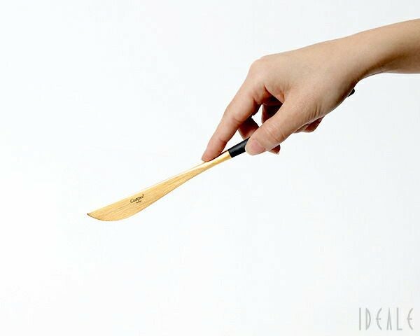 クチポール（Cutipol） ゴア/GOA ディナーナイフ ブラックマットゴールド