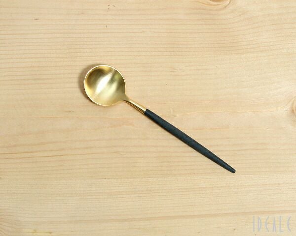 クチポール（Cutipol） ゴア/GOA コーヒー/ティースプーン ブラックマットゴールド