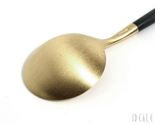 クチポール（Cutipol） ゴア/GOA コーヒー/ティースプーン ブラックマットゴールド