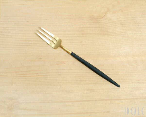クチポール（Cutipol） ゴア/GOA ケーキフォーク ブラックマットゴールド