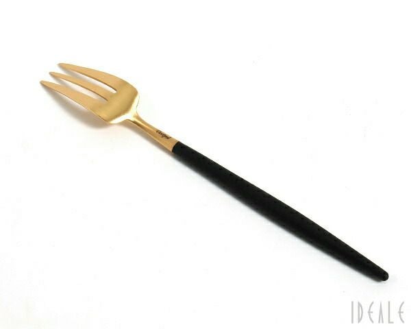 クチポール（Cutipol） ゴア/GOA ケーキフォーク ブラックマットゴールド