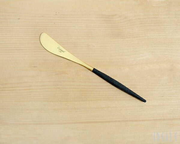 クチポール（Cutipol） ゴア/GOA バターナイフ ブラックマットゴールド