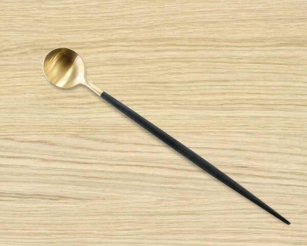 クチポール（Cutipol） ゴア/GOA ロングドリンクスプーン ブラックマットゴールド