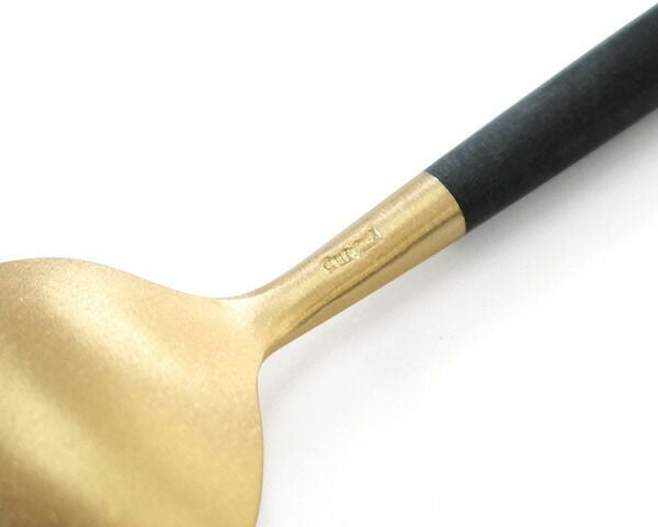 クチポール（Cutipol） ゴア/GOA ロングドリンクスプーン ブラックマットゴールド