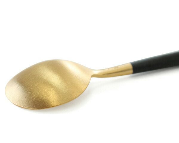 クチポール（Cutipol） ゴア/GOA ロングドリンクスプーン ブラックマットゴールド