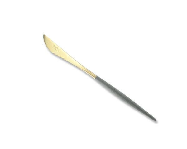 クチポール（Cutipol） ゴア/GOA デザートナイフ グレーマットゴールド