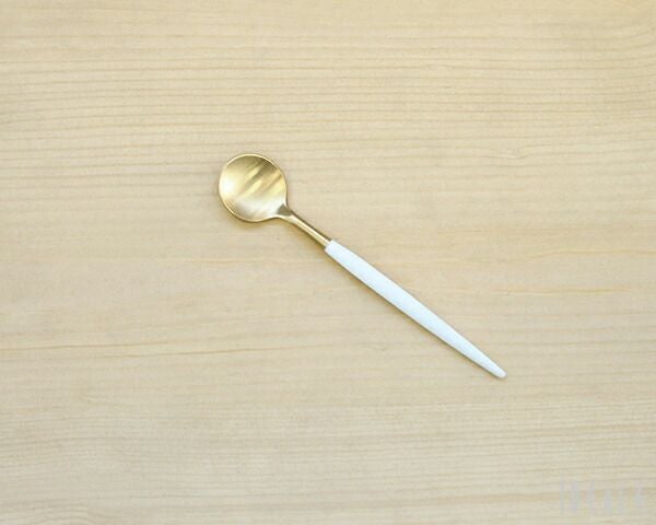 クチポール（Cutipol） ゴア/GOA モカ/エスプレッソ スプーン ホワイトマットゴールド