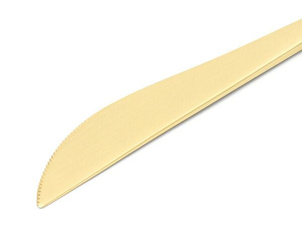 クチポール（Cutipol） ゴア/GOA ディナーナイフ セラドンマットゴールド