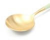クチポール（Cutipol） ゴア/GOA デザートスプーン セラドンマットゴールド