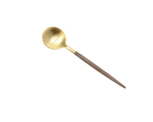 クチポール（Cutipol） ゴア/GOA コーヒー/ティースプーン ブラウンマットゴールド