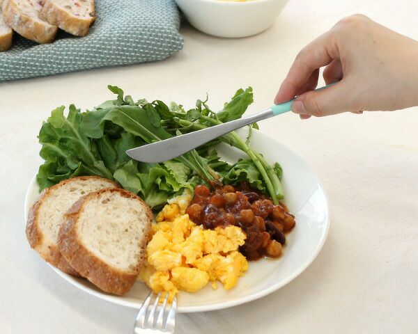 クチポール（Cutipol） ゴア/GOA ディナーナイフ/テーブルナイフ ターコイズ