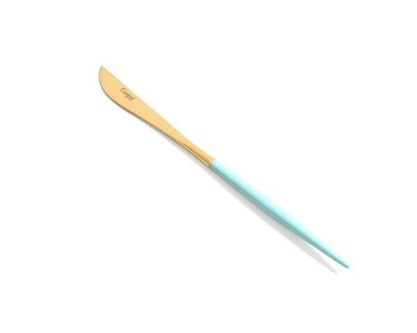 クチポール（Cutipol） ゴア/GOA デザートナイフ ターコイズマットゴールド