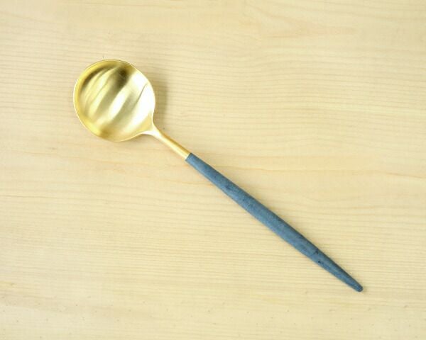 クチポール（Cutipol） ゴア/GOA ディナー/テーブルスプーン ブルーマットゴールド