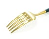 クチポール（Cutipol） ゴア/GOA デザートフォーク ブルーマットゴールド