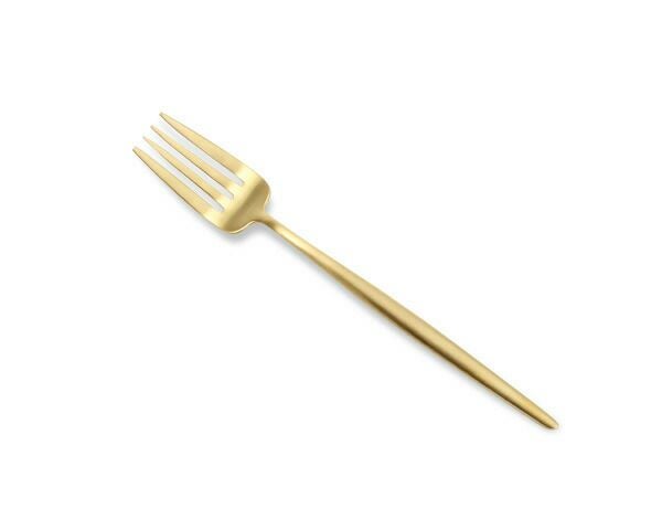 クチポール（Cutipol） ムーンマット/MOON MATT デザートフォーク ゴールド