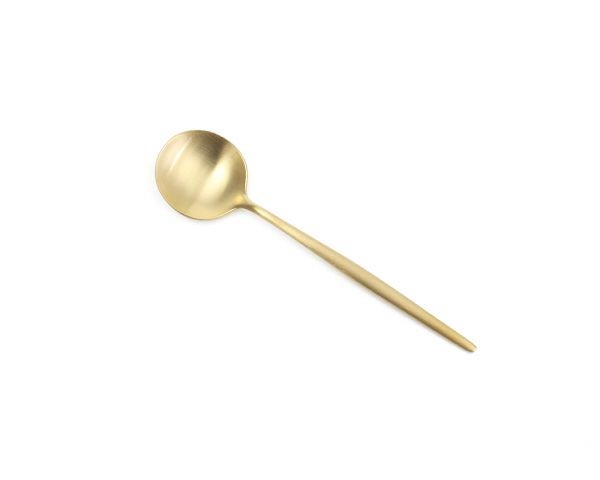 クチポール（Cutipol） ムーンマット/MOON MATT コーヒー／ティースプーン ゴールド