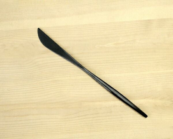 クチポール（Cutipol） ムーンマット/MOON MATT ディナーナイフ ブラック