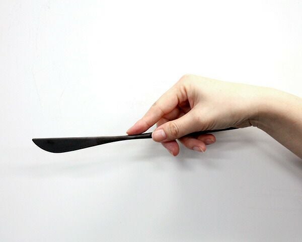 クチポール（Cutipol） ムーンマット/MOON MATT ディナーナイフ ブラック