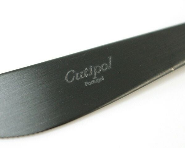 クチポール（Cutipol） ムーンマット/MOON MATT ディナーナイフ ブラック