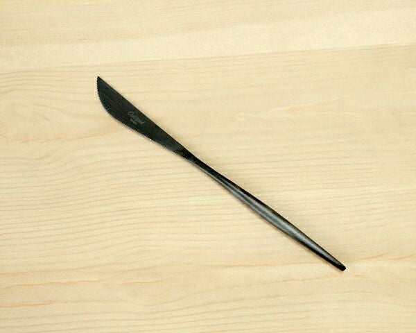 クチポール（Cutipol） ムーンマット/MOON MATT デザートナイフ ブラック