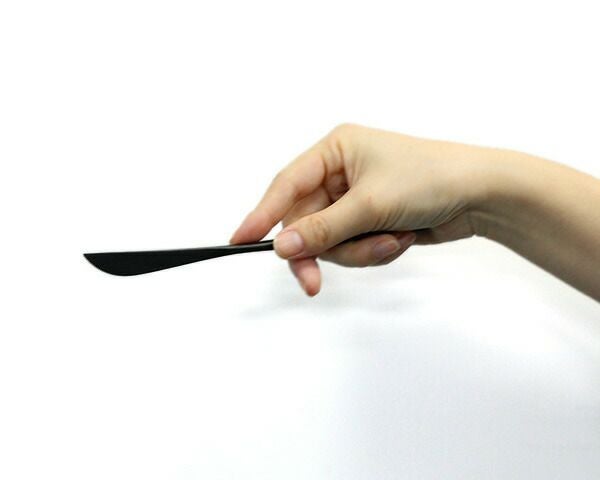 クチポール（Cutipol） ムーンマット/MOON MATT デザートナイフ ブラック