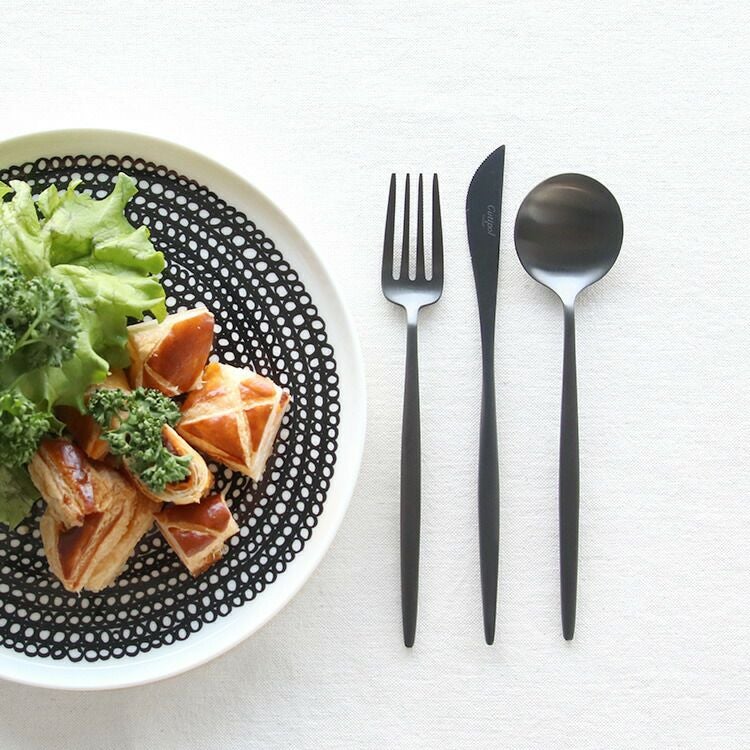 クチポール（Cutipol） ムーンマット/MOON MATT デザート3点 ブラック