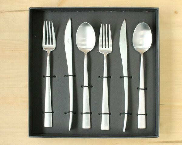 クチポール（Cutipol） デュナ/DUNA ディナー6点セット 化粧箱付 シルバー