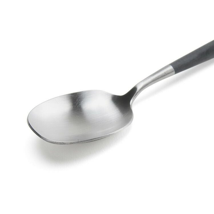 クチポール（Cutipol） ナウ/NAU デザートスプーン ブラック