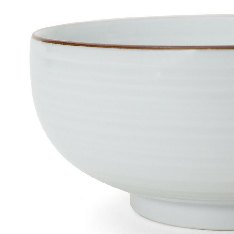 白山陶器 汁碗 12cm ホワイト