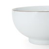 白山陶器 丼ぶり 18.5cm ホワイト