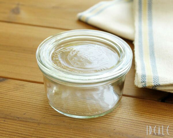 ウェック（WECK） モールド/Mold シェイプ ガラスキャニスター 165ml 直径Mサイズ