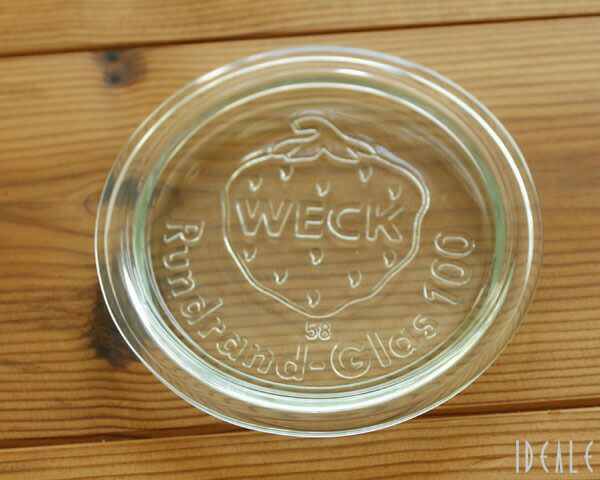 ウェック（WECK） モールド/Mold シェイプ ガラスキャニスター 300ml 直径Lサイズ