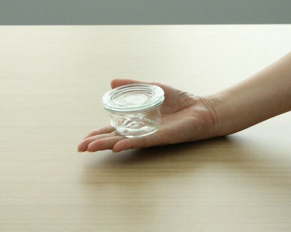 ウェック（WECK） モールド/Mold ガラスキャニスター 50ml 直径Sサイズ